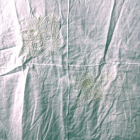 J.Jill Wrap Top Women’s Large Sheer Embroidered Butterfly Sleeveless Boho Blouse - Picture 6 of 14